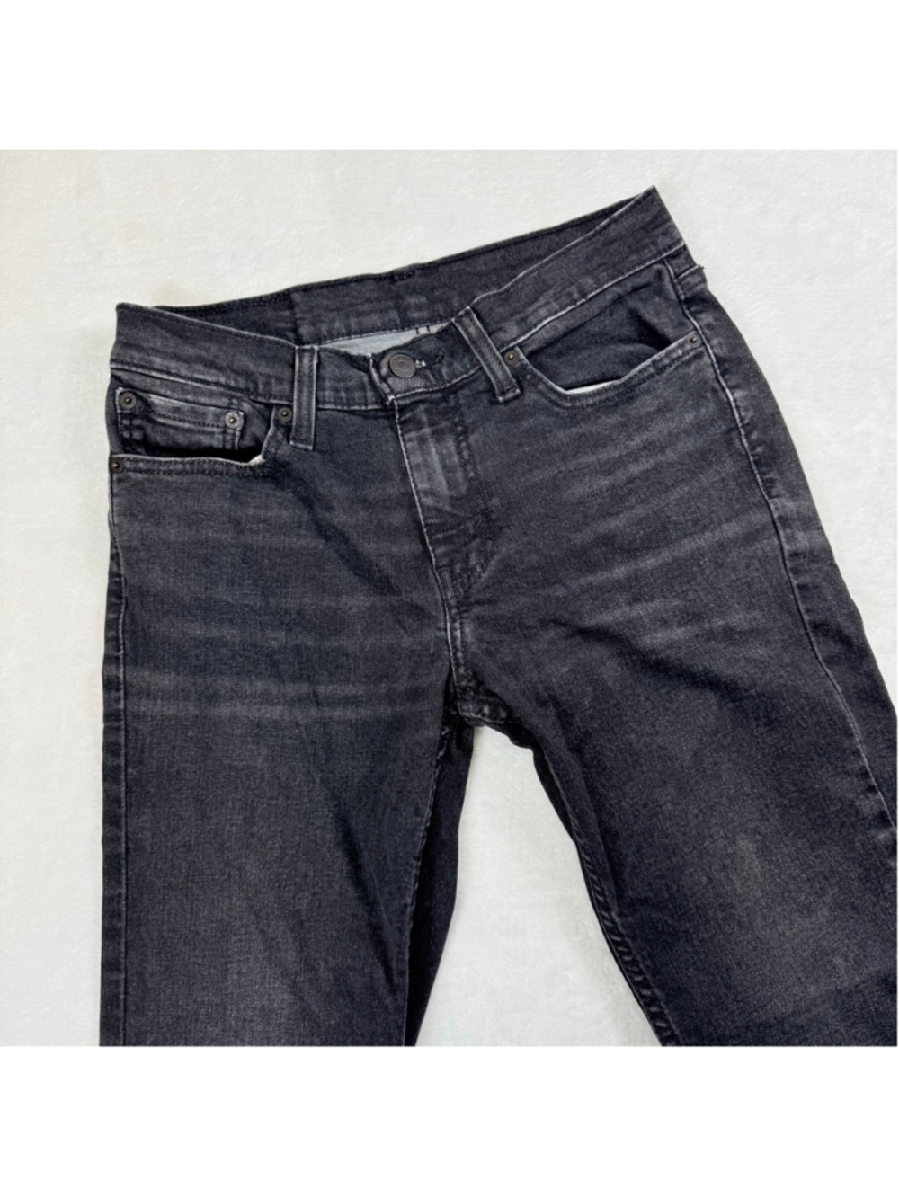 Men's Levi's 514 Slim Straight Jeans 29x30 Black